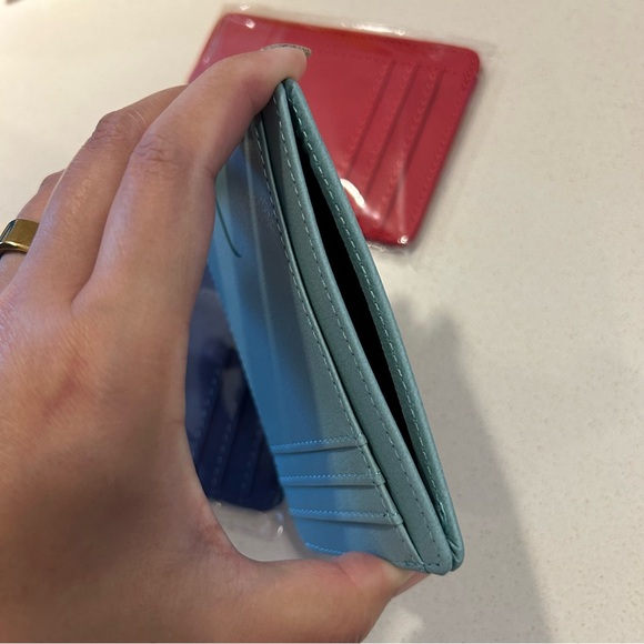 Set of 3 - Vegan Leather Card Wallets - Picture 7 of 8